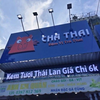 LÀM BẢNG HIỆU CHỮ NỔI SÁNG ĐÈN GIÁ RẺ