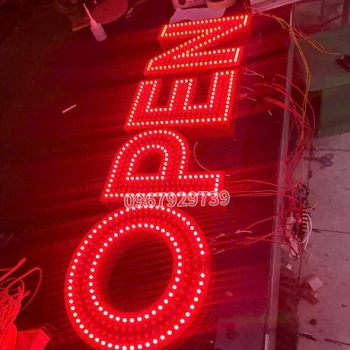 GIA CÔNG CHỮ NỔI LED NHÁY CHUYÊN NGHIỆP