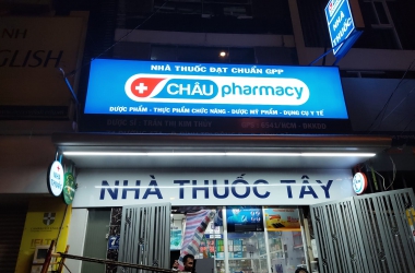 LÀM BẢNG HIỆU CHO NHÀ THUỐC TÂY ĐẠT CHUẨN GPP 