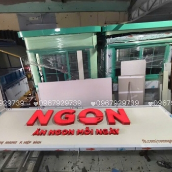 LÀM BẢNG HIỆU QUÁN ĂN ĐẸP GIÁ RẺ 