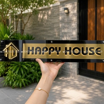 LÀM BẢNG SỐ NHÀ BỀN ĐẸP, GIÁ RẺ, THẨM MỸ CAO