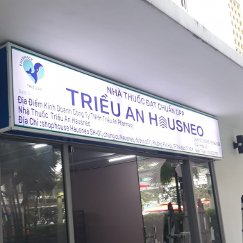 THIẾT KẾ BẢNG HIỆU CHO QUẦY THUỐC TÂY ĐẸP CHUẨN