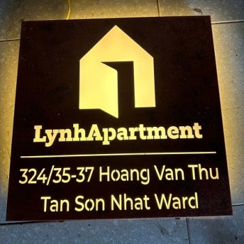 BẢNG HIỆU CÔNG TY SƠN HIỆU ỨNG RỈ SÉT