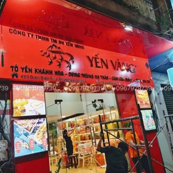 BẢNG HIỆU YẾN SÀO ĐẸP VÀ SANG TRỌNG
